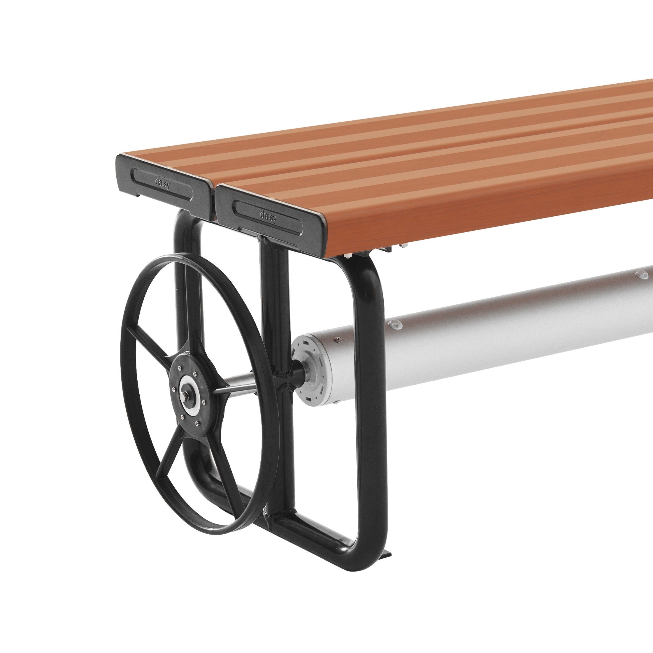 Daisy Under Bench Pool Rollers Daisy Under Bench Pool Rollers